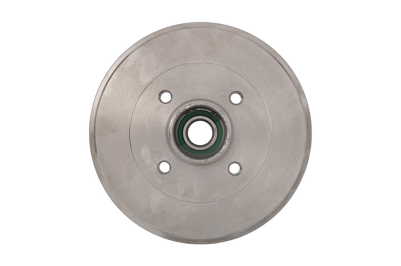 Bosch 1x Bremstrommel mit Radlager Hinterachse [Hersteller-Nr. 0986477175] für Renault