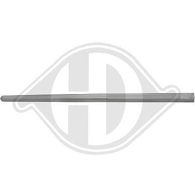 Diederichs Zier-/Schutzleiste, Tür [Hersteller-Nr. 2214520] für VW