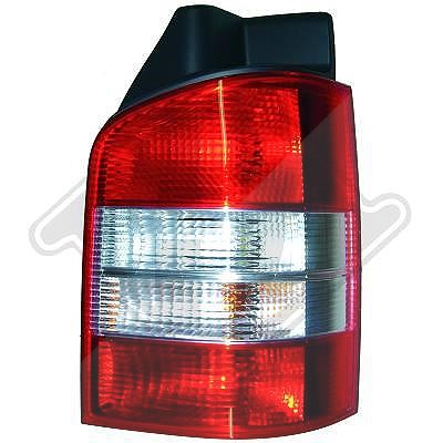 Diederichs Heckleuchte rechts (Beifahrerseite), Blinker weiß [Hersteller-Nr. 2272092] für VW