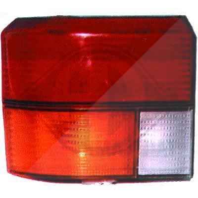 Diederichs Heckleuchte links (Fahrerseite), Blinker gelb [Hersteller-Nr. 2270091] für VW
