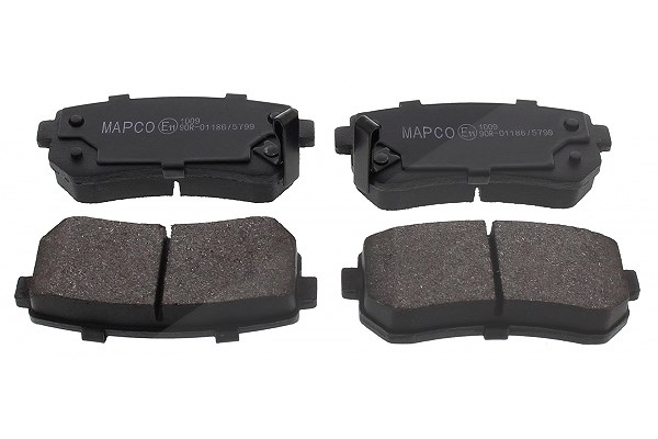 Mapco Bremsbelagsatz Hinterachse [Hersteller-Nr. 6922] für Hyundai, Kia