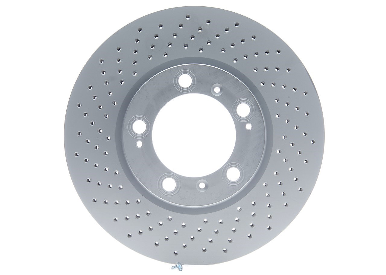 Bosch 1x Bremsscheibe Vorderachse links Belüftet [Hersteller-Nr. 0986479549] für Porsche