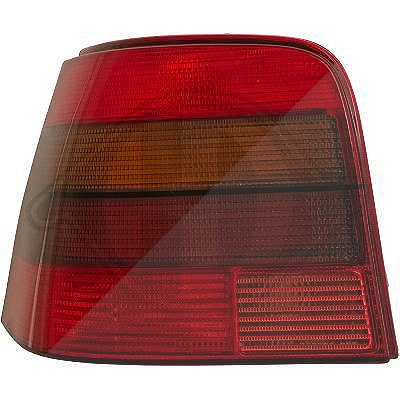 Diederichs Heckleuchte, Blinker rauchgrau, ohne Lampenträger [Hersteller-Nr. 2213093] für VW