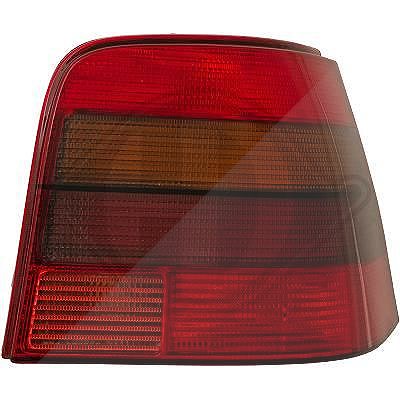 Diederichs Heckleuchte, Blinker rauchgrau, ohne Lampenträger [Hersteller-Nr. 2213092] für VW