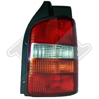 Diederichs Heckleuchte rechts (Beifahrerseite), Blinker gelb [Hersteller-Nr. 2272094] für VW