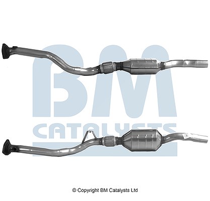 Bm Catalysts Katalysator mit Anbauteilen links [Hersteller-Nr. BM90478H] für Audi, VW