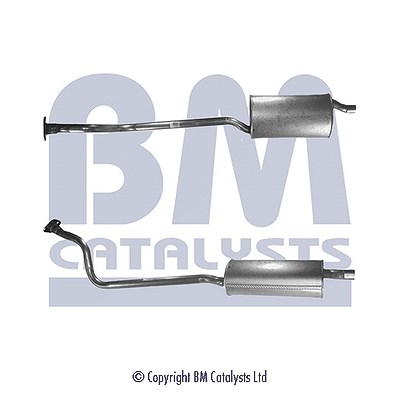 Bm Catalysts Abgasrohr [Hersteller-Nr. BM70421] für Peugeot, Citroën, Fiat
