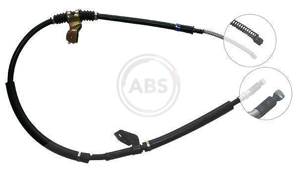 A.b.s. Seilzug, Feststellbremse [Hersteller-Nr. K11448] für Hyundai, Mitsubishi