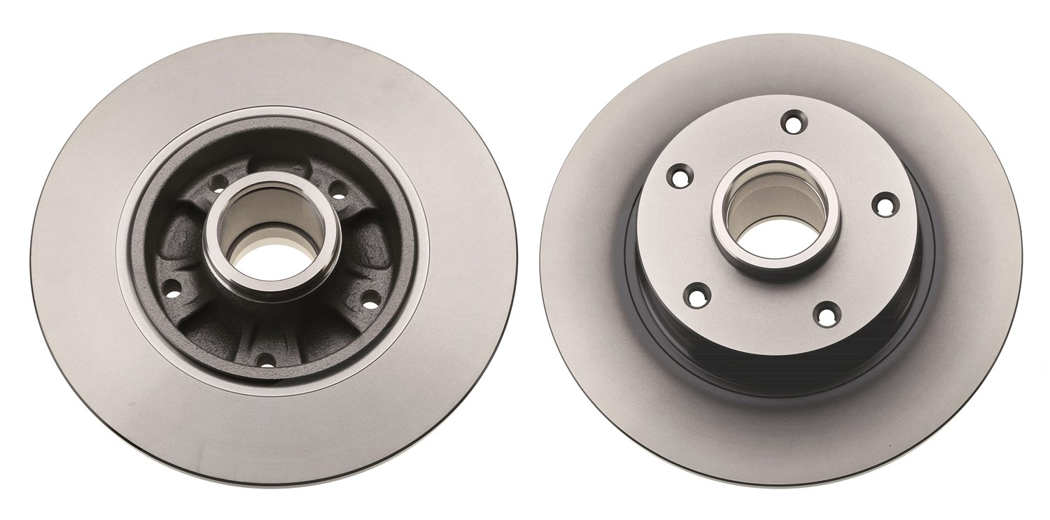 Trw Bremsscheibe Hinterachse Voll [Hersteller-Nr. DF6182] für Renault