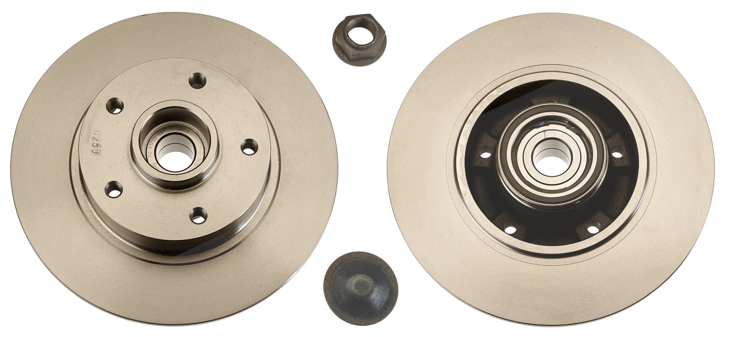 Trw 1x Bremsscheibe Hinterachse Voll [Hersteller-Nr. DF6190BS] für Renault