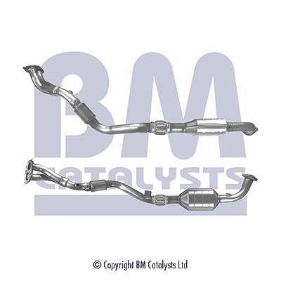 Bm Catalysts Katalysator mit Anbauteilen [Hersteller-Nr. BM90794H] für Vauxhall, Opel