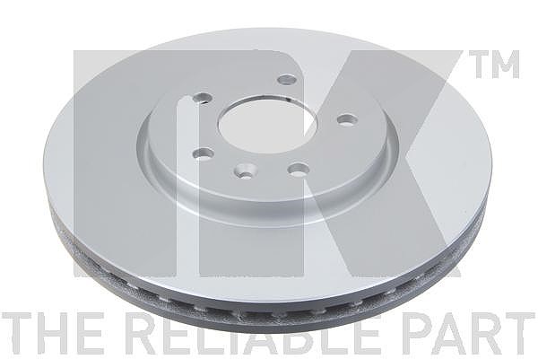 Nk 1x Bremsscheibe Vorderachse Belüftet [Hersteller-Nr. 313675] für Opel, Vauxhall
