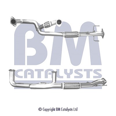 Bm Catalysts Abgasrohr [Hersteller-Nr. BM70428] für Mitsubishi