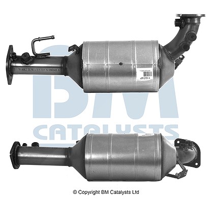 Bm Catalysts Ruß-/Partikelfilter, Abgasanlage [Hersteller-Nr. BM11074P] für Nissan