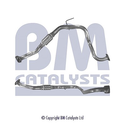 Bm Catalysts Abgasrohr [Hersteller-Nr. BM70408] für Isuzu, Opel, Vauxhall