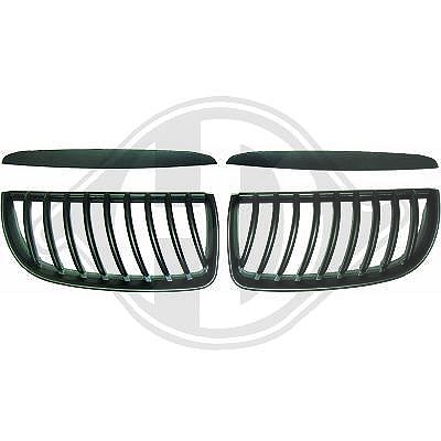 Diederichs Lüftungsgitter, Stoßfänger [Hersteller-Nr. 1216242] für BMW