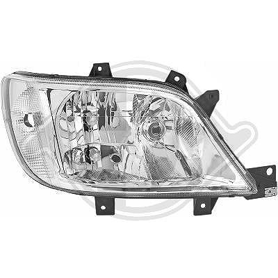 Diederichs Hauptscheinwerfer [Hersteller-Nr. 1662982] für Mercedes-Benz