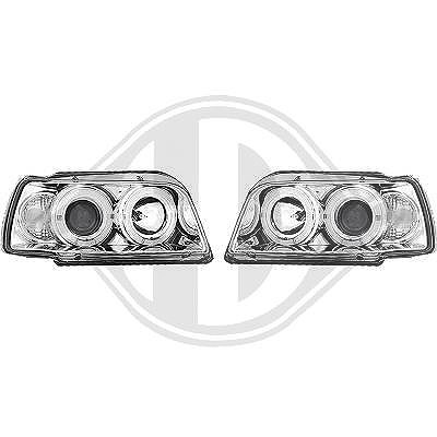 Diederichs Hauptscheinwerfersatz [Hersteller-Nr. 4412280] für Renault