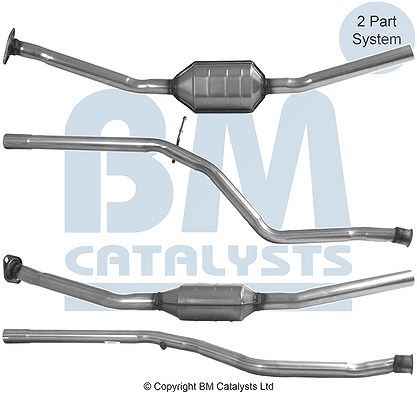 Bm Catalysts Katalysator [Hersteller-Nr. BM80113H] für Peugeot