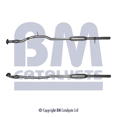 Bm Catalysts Abgasrohr [Hersteller-Nr. BM50158] für Opel, Vauxhall