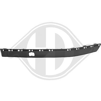 Diederichs Zier-/Schutzleiste, Stoßfänger [Hersteller-Nr. 4242063] für Peugeot