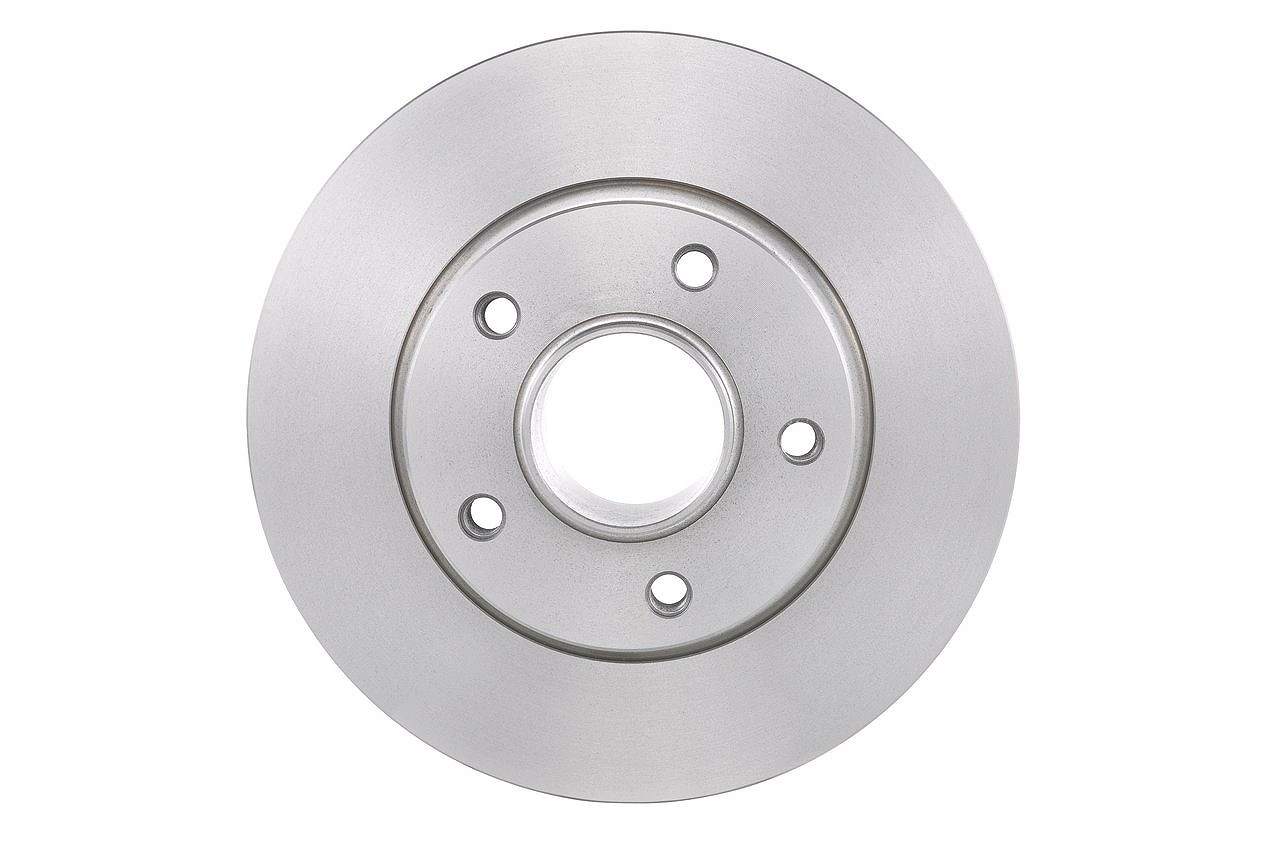 Bosch 1x Bremsscheibe Hinterachse Voll ohne Radlager [Hersteller-Nr. 0986479144] für Nissan, Renault