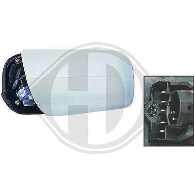 Diederichs Außenspiegel [Hersteller-Nr. 1670224] für Mercedes-Benz