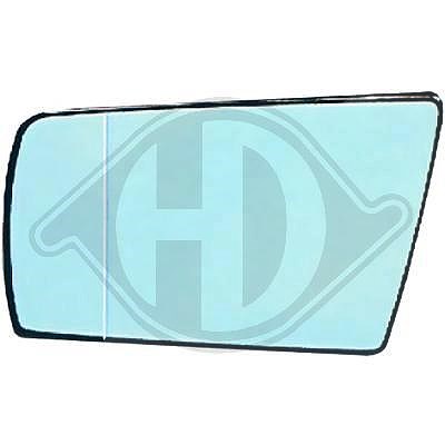 Diederichs Spiegelglas, Außenspiegel [Hersteller-Nr. 1670026] für Mercedes-Benz