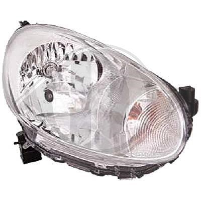 Diederichs Hauptscheinwerfer [Hersteller-Nr. 6025081] für Nissan