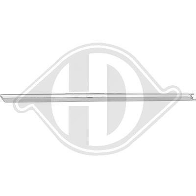 Diederichs Zier-/Schutzleiste, Stoßfänger [Hersteller-Nr. 2247667] für VW