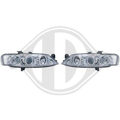 Diederichs Hauptscheinwerfersatz [Hersteller-Nr. 1824880] für Opel