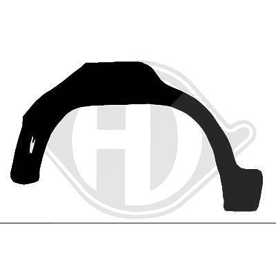 Diederichs Seitenwand [Hersteller-Nr. 9318132] für Opel