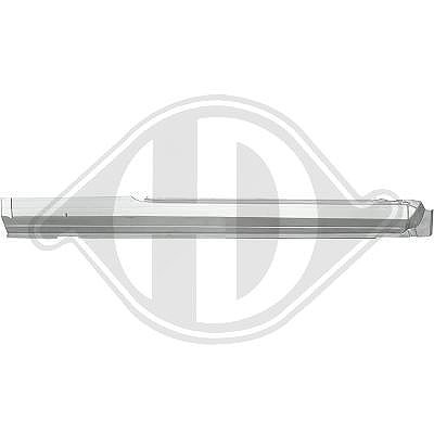 Diederichs Einstiegblech [Hersteller-Nr. 9322022] für Opel