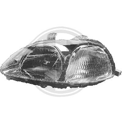 Diederichs Hauptscheinwerfer [Hersteller-Nr. 5206081] für Honda