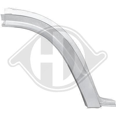Diederichs Kotflügel [Hersteller-Nr. 9138031] für Mercedes-Benz