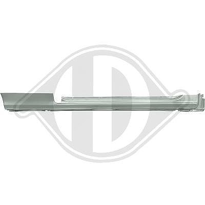 Diederichs Einstiegblech [Hersteller-Nr. 9318022] für Opel
