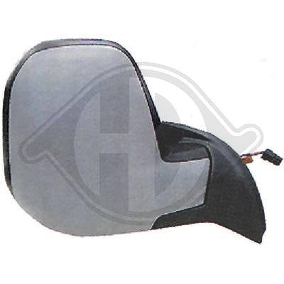 Diederichs Außenspiegel [Hersteller-Nr. 4013726] für Peugeot, Citroën