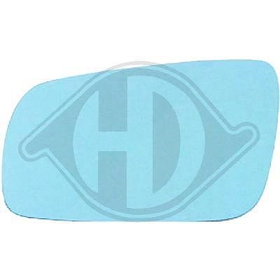 Diederichs Spiegelglas, Außenspiegel [Hersteller-Nr. 1016226] für Audi
