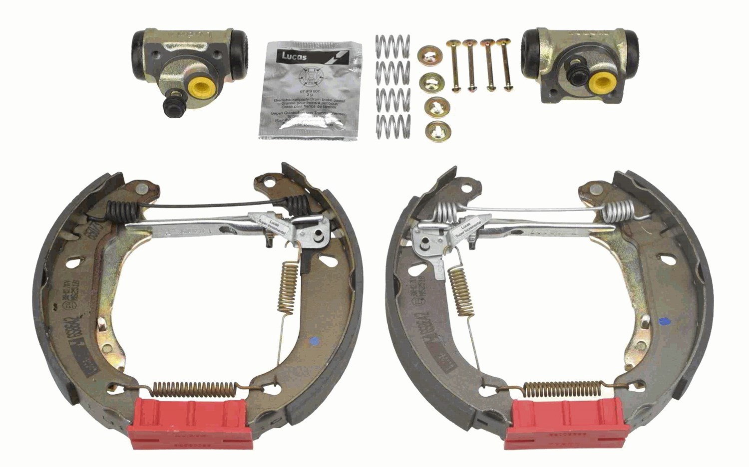 Trw Bremsbackensatz [Hersteller-Nr. GSK1260] für Peugeot