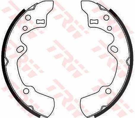Trw Bremsbackensatz [Hersteller-Nr. GS8520] für Ford Usa, Mazda