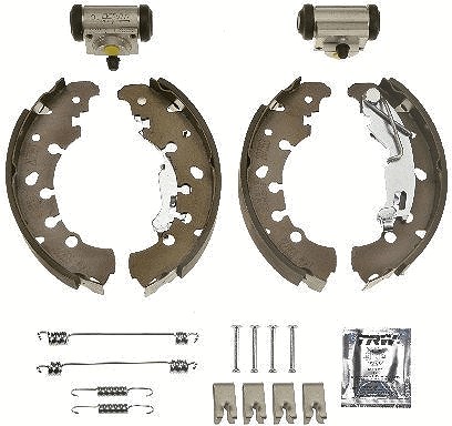 Trw Bremsbackensatz [Hersteller-Nr. BK1777] für Fiat