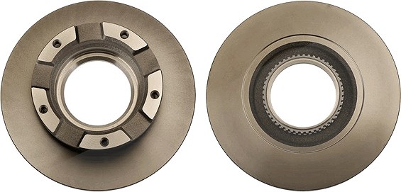 Trw 1x Bremsscheibe Hinterachse voll [Hersteller-Nr. DF4821S] für Ford