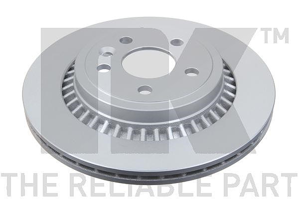 Nk 1x Bremsscheibe Hinterachse Belüftet [Hersteller-Nr. 314861] für Volvo