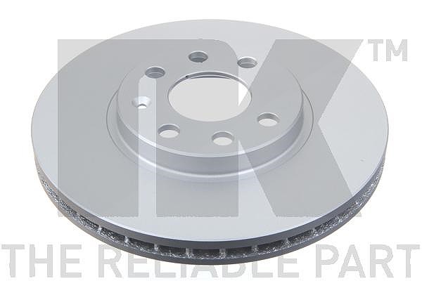 Nk 1x Bremsscheibe [Hersteller-Nr. 313637] für Vauxhall, Opel