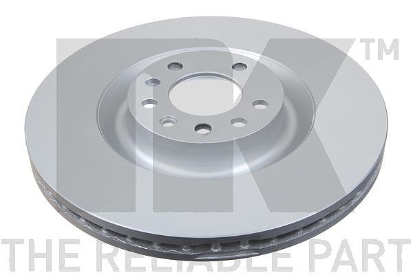 Nk 1x Bremsscheibe [Hersteller-Nr. 314112] für Saab, Cadillac, Opel, Vauxhall