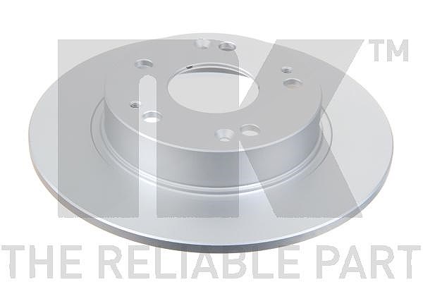 Nk 1x Bremsscheibe [Hersteller-Nr. 312641] für Honda