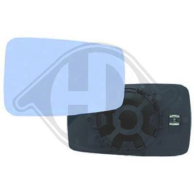 Diederichs Spiegelglas, Außenspiegel [Hersteller-Nr. 1014227] für Audi