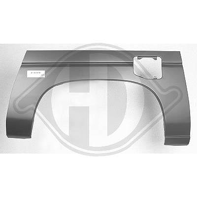 Diederichs Seitenwand [Hersteller-Nr. 9608132] für Nissan