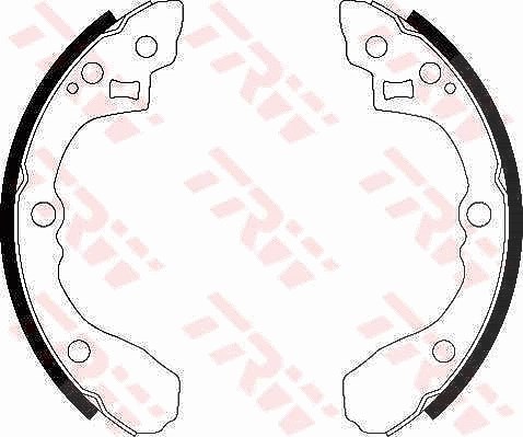 Trw Bremsbackensatz [Hersteller-Nr. GS8439] für Kia