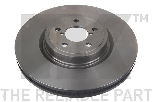 Nk 1x Bremsscheibe Vorderachse Belüftet [Hersteller-Nr. 204419] für Subaru